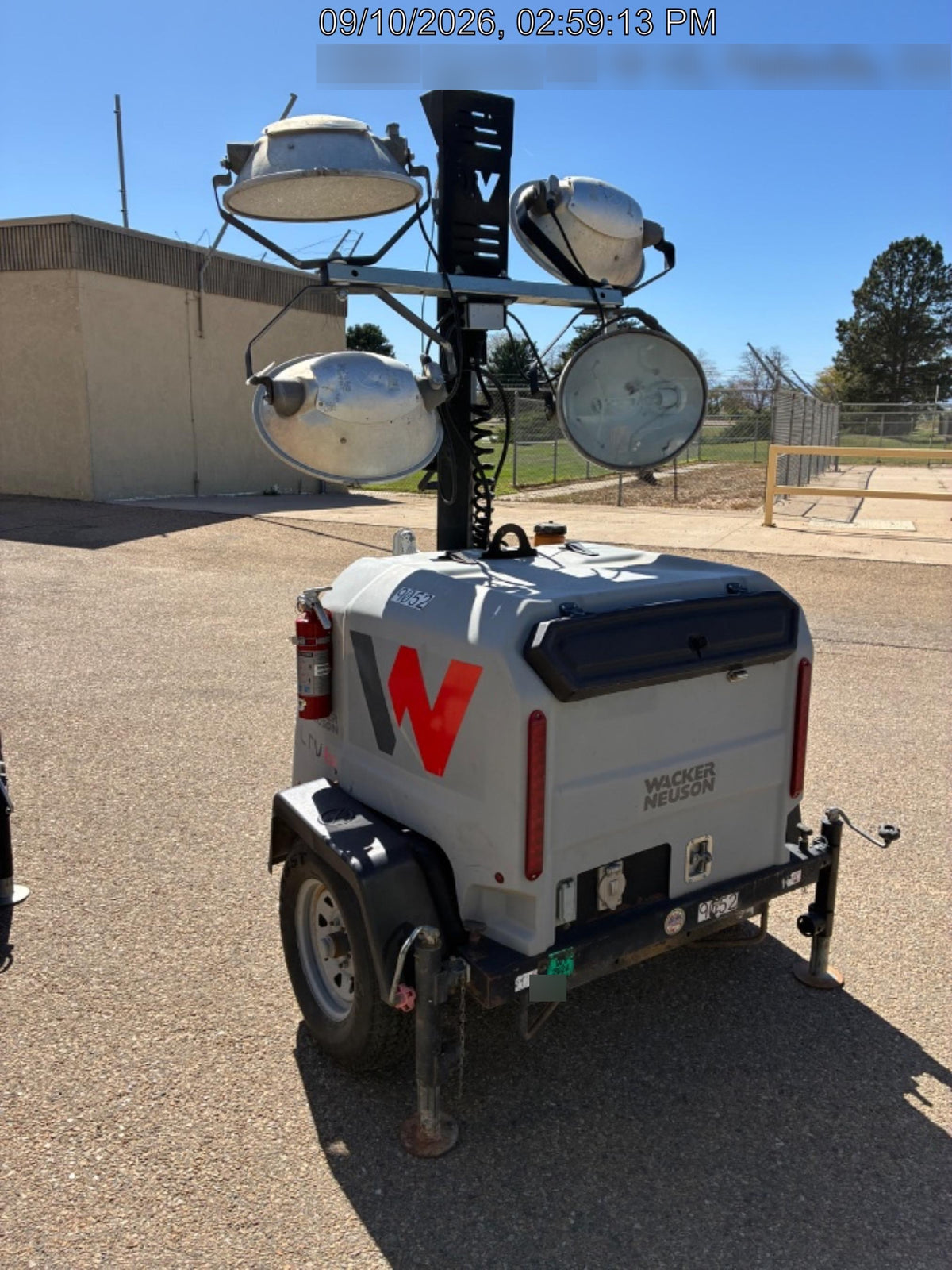 Wacker Neuson LTV6K-MH Wacker Neuson LTV6L Towable Light Tower