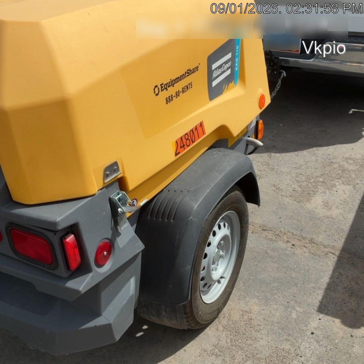 2022 ATLAS COPCO XAS 110