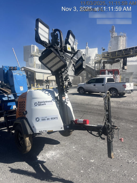 2023 Generac MLT2 Diesel, Flex Switch 120V Input, Powerzone Controller, 
(4) 320W LED Lights, 4kW Generator, 39.9 Gal Fuel Tank, 2" Ball, T3