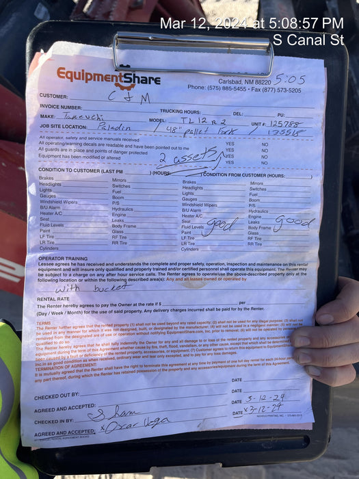 2021 PALADIN 48" Pallet Forks - Paladin