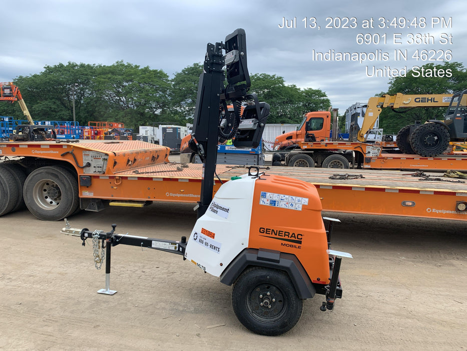 2023 Generac MLT2 Diesel, Flex Switch 120V Input, Powerzone Controller, (4) 320W LED Lights, 4kW Generator, 39.9 Gal Fuel Tank, 2" Ball, T3