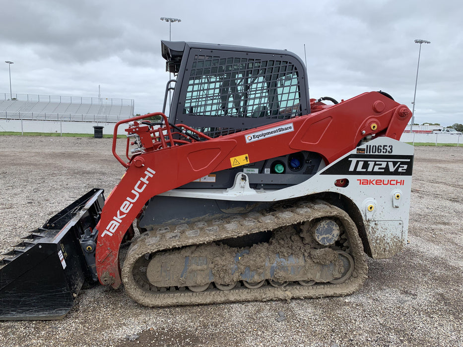 2020 Takeuchi TL12V2-CR Cab, Rubber Track