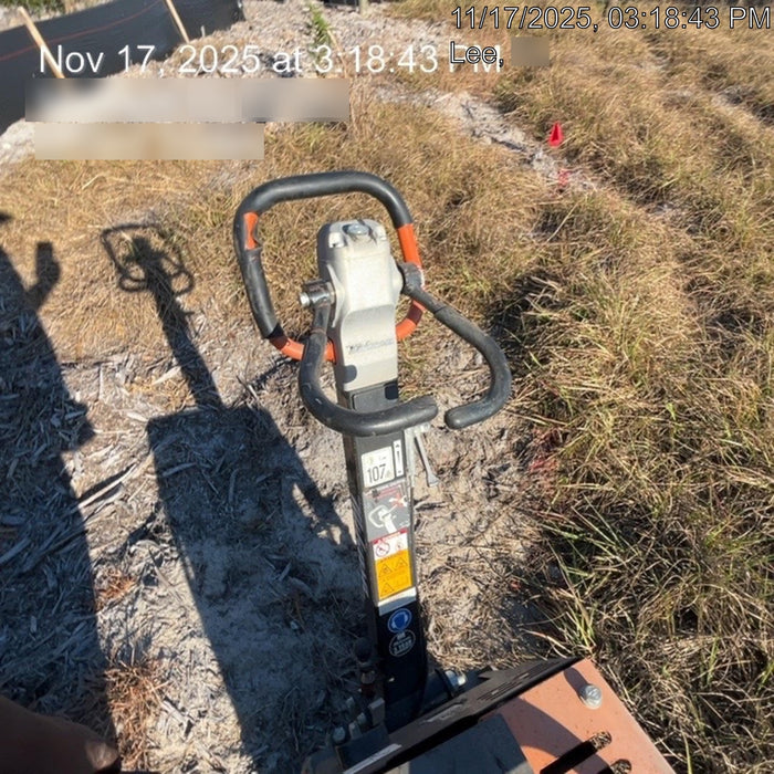 2023 Multiquip MVH158 Honda GX200, 17" Plate, Gas