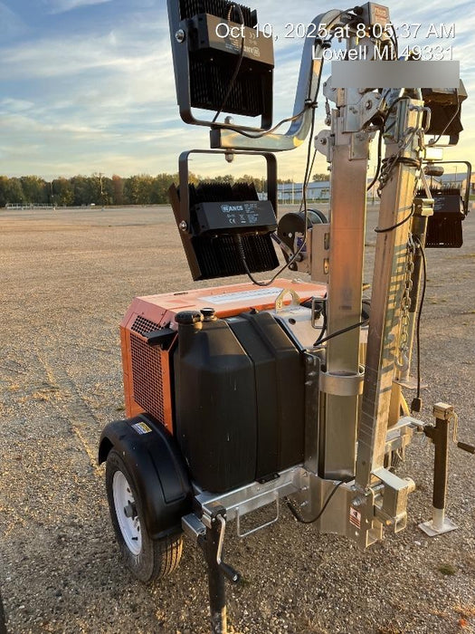 2024 Wanco WLTT-4MM4K Diesel, Deep Sea Controller, Shore Power Plug, Auto Start, (4) 350W LED Floodlights, 4kW Generator, 60 Gal Fuel Tank, 2" Ball, T3