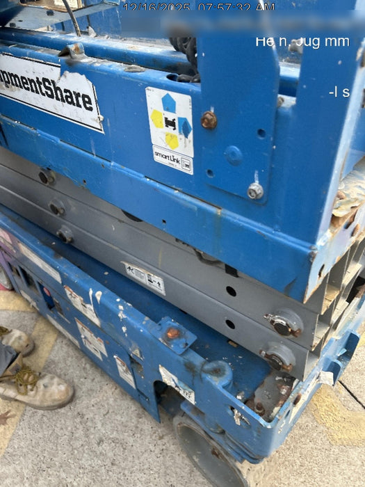 2019 Genie GS-1930 Fixed Rails with Chain Entry