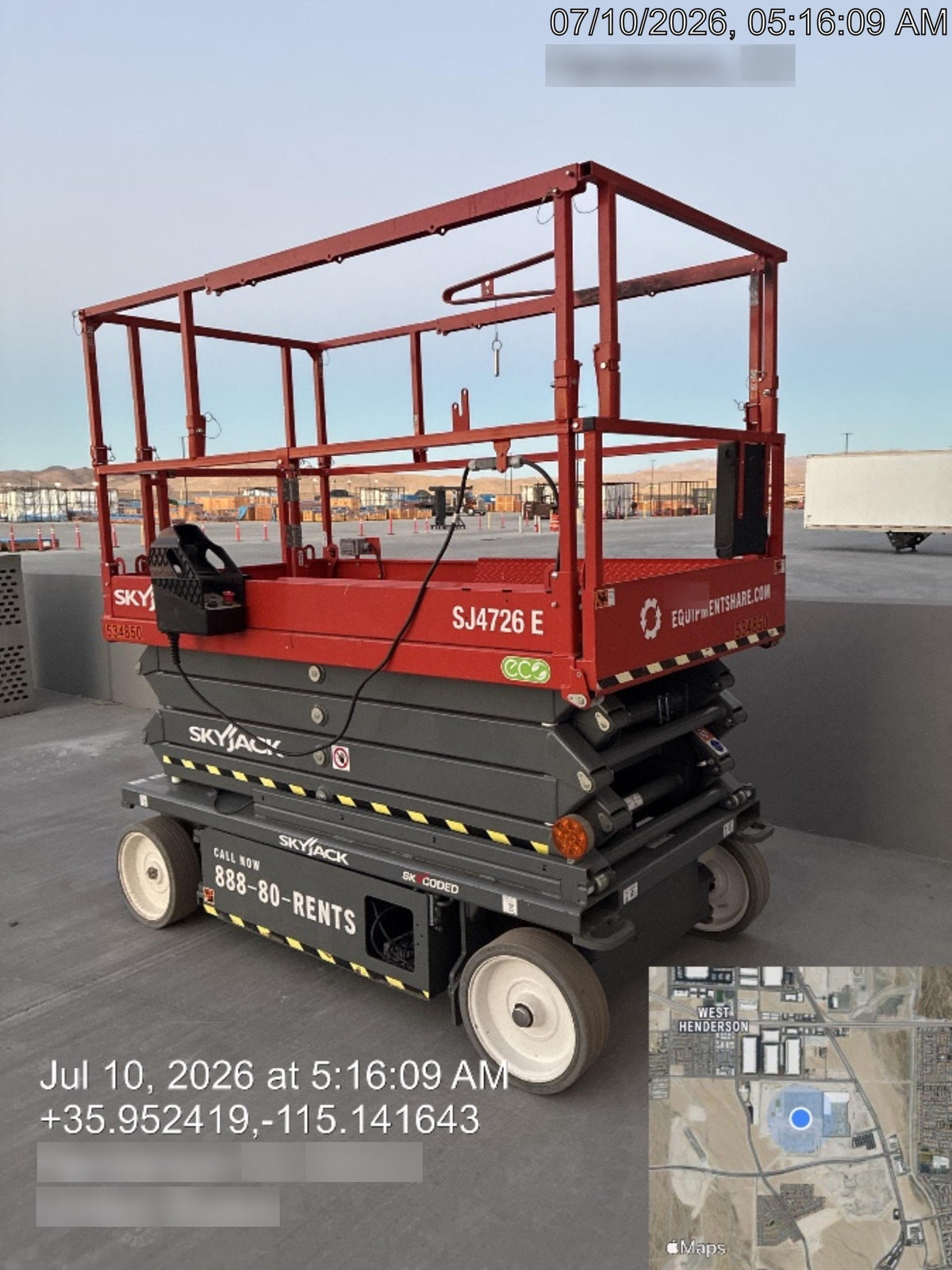 2025 SKYJACK SJ4726