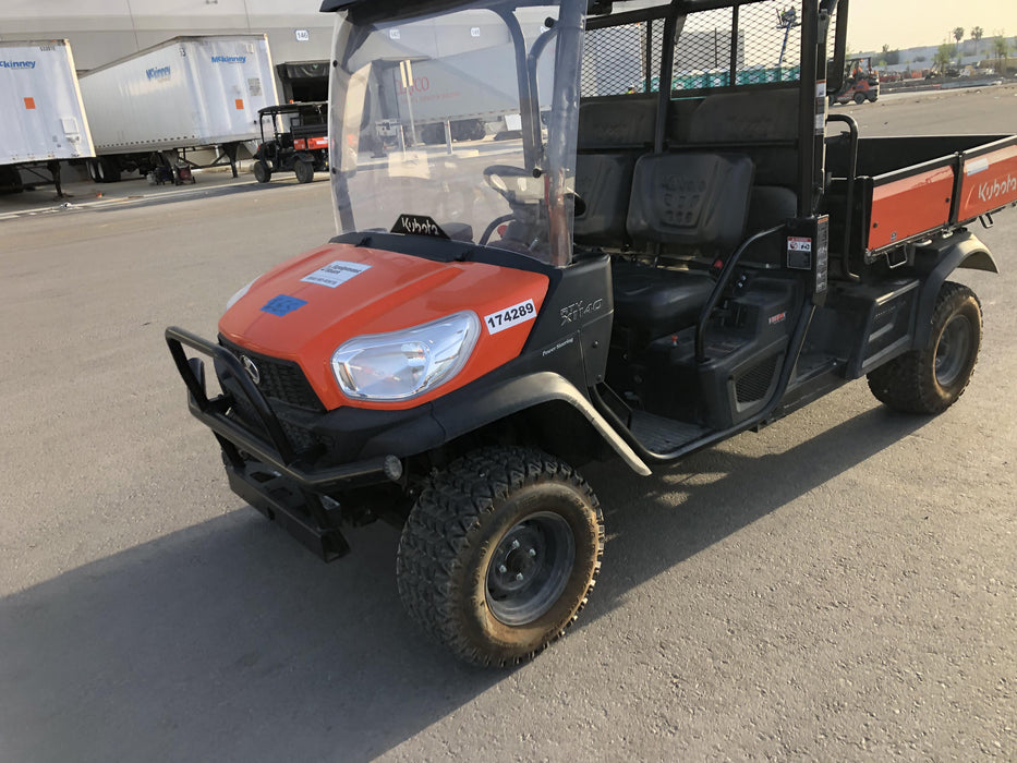 2021 Kubota RTV-X1140W-H Plastic Canopy, Windshield Acrylic Clear, LED Strobe Light, Wire Harness Kit, Back up Alarm