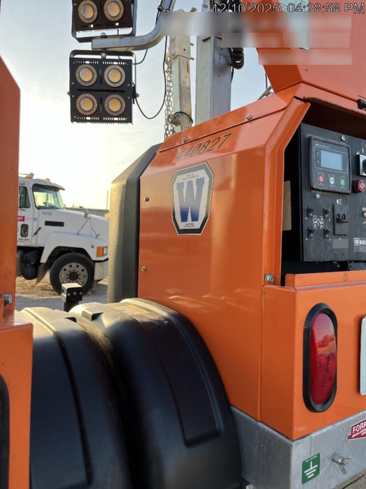 2024 Wanco WLTT-4MM4K Diesel, Deep Sea Controller, Shore Power Plug, Auto Start, (4) 350W LED Floodlights, 4kW Generator, 60 Gal Fuel Tank, 2" Ball, T3