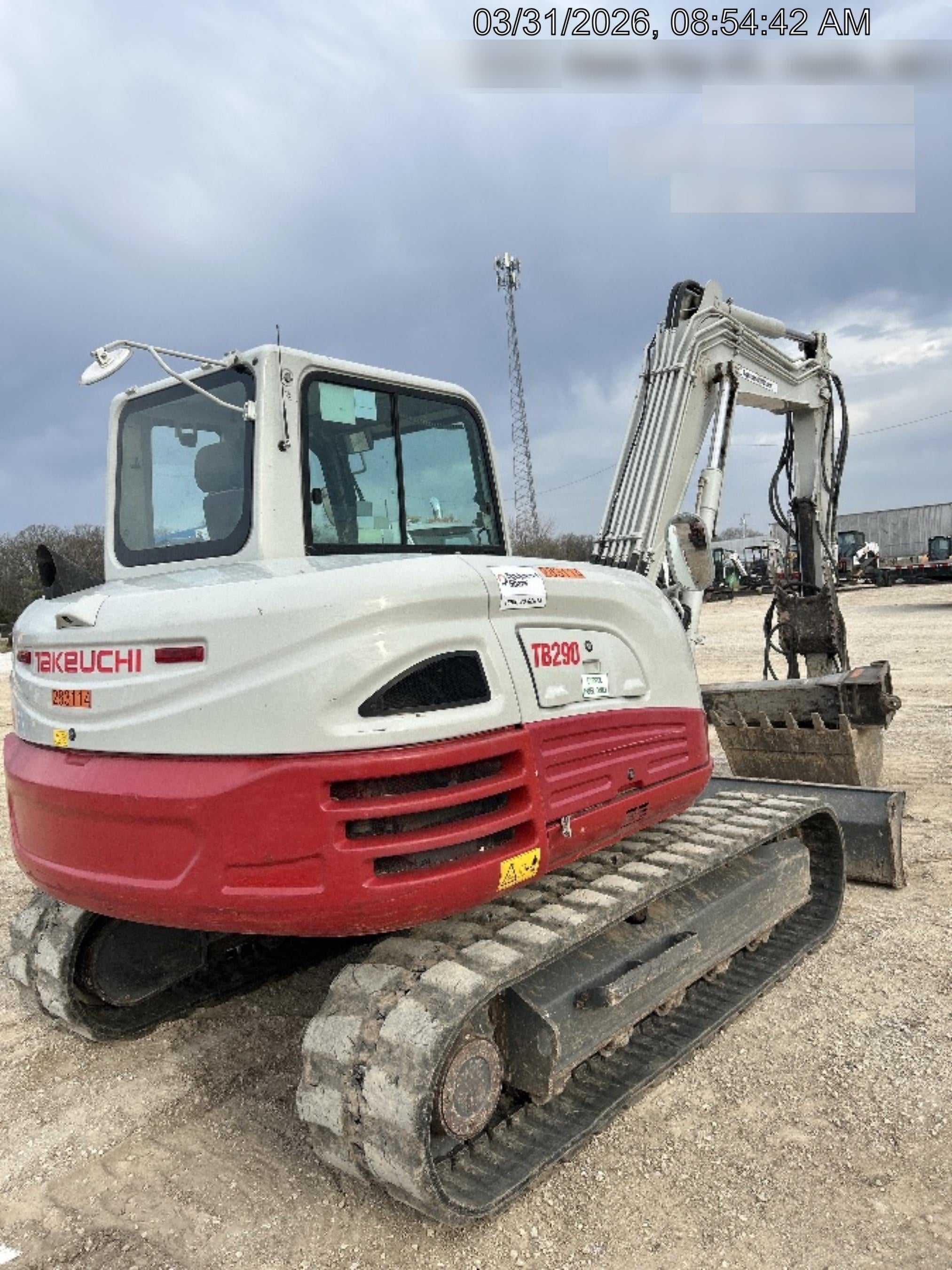 2022 TAKEUCHI TB290-CR