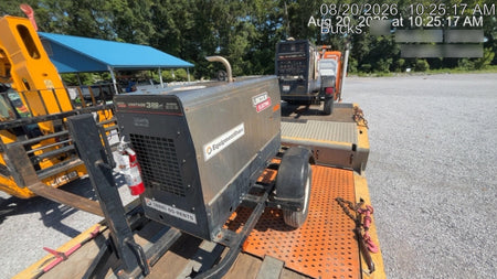 2019 Lincoln Electric Vantage 322 Ready-Pak 3, Two Wheel Trailer, Fender and Light Kit, Cable Rack
