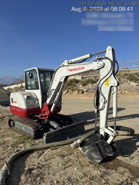 2024 TAKEUCHI TB240-CR