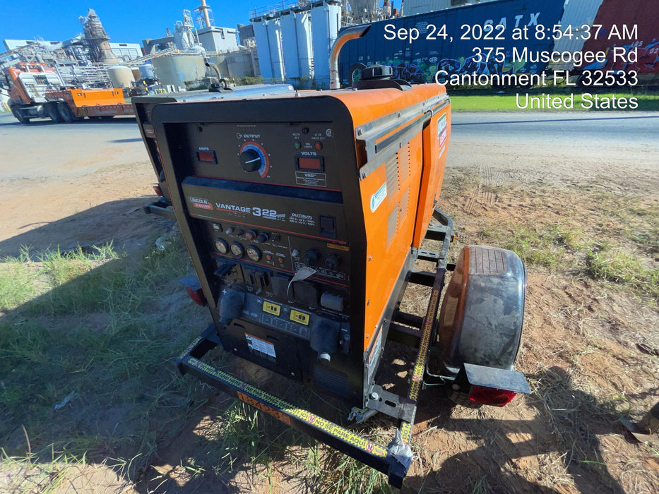 2021 Lincoln Electric Vantage 322 VANTAGE 322 READY-PAK 3