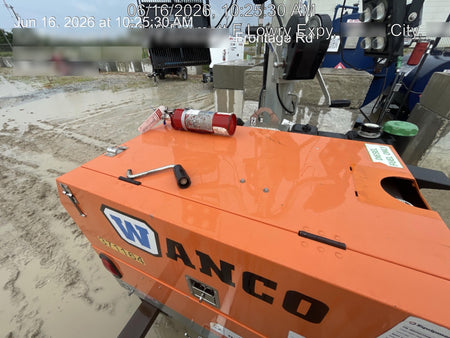 2023 Wanco WLTT-4MM4K Diesel, Deep Sea Controller, Shore Power Plug, Auto Start, (4) 350W LED Floodlights, 4kW Generator, 60 Gal Fuel Tank, 2" Ball, T3