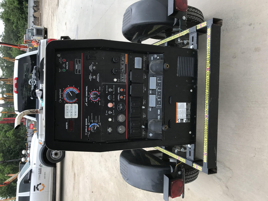 2019 Lincoln Electric Vantage 322 Welder Ready-Pak 3, Two wheel trailer, Fender and Light kit, Cable Rack