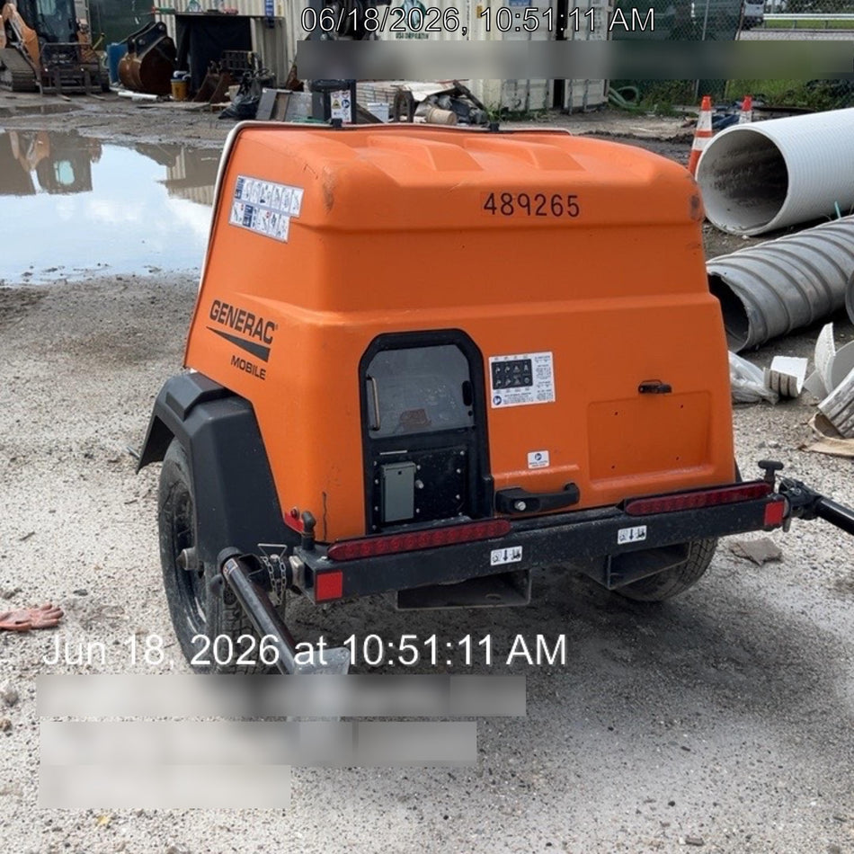 2025 Generac MLTS-4 Diesel, Mitsubishi L2E, 7.1 hp @1800 rpm, Flex Switch 120V Input, Powerzone Controller, (4) 320W LED Lights, 4kW Generator, 39.9 Gal Fuel Tank, 2" Ball, T3, ES Decals