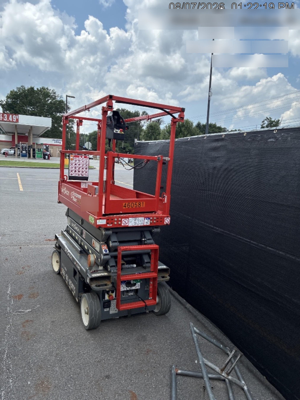 2024 Skyjack SJ3219 Electric Drive, Sld NM Tires, DBcns, RFRails, Power to Platform, T3 + Access Control
