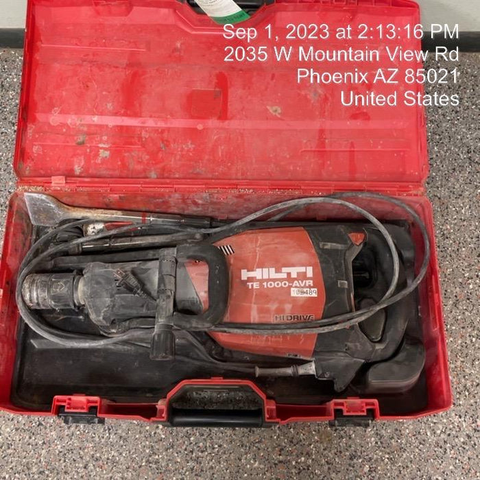 2020 HILTI TE 1000-AVR