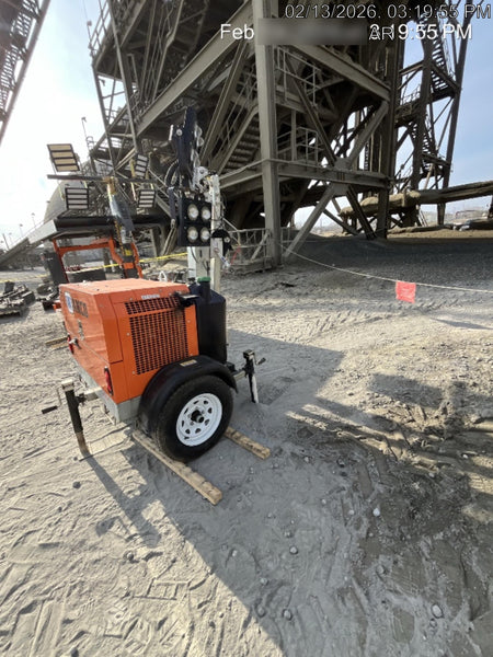 2024 Wanco WLTT-4MM4K Diesel, Deep Sea Controller, Shore Power Plug, Auto Start, (4) 350W LED Floodlights, 4kW Generator, 60 Gal Fuel Tank, 2" Ball, T3