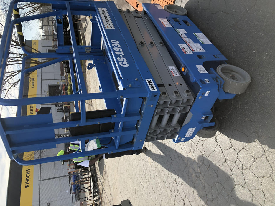 2019 Genie GS-1930 Half Height Swing Gate, 800W Inverter