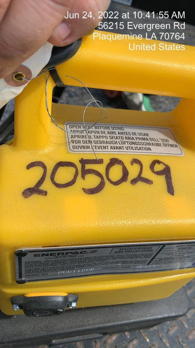 2021 ENERPAC PUD1100B