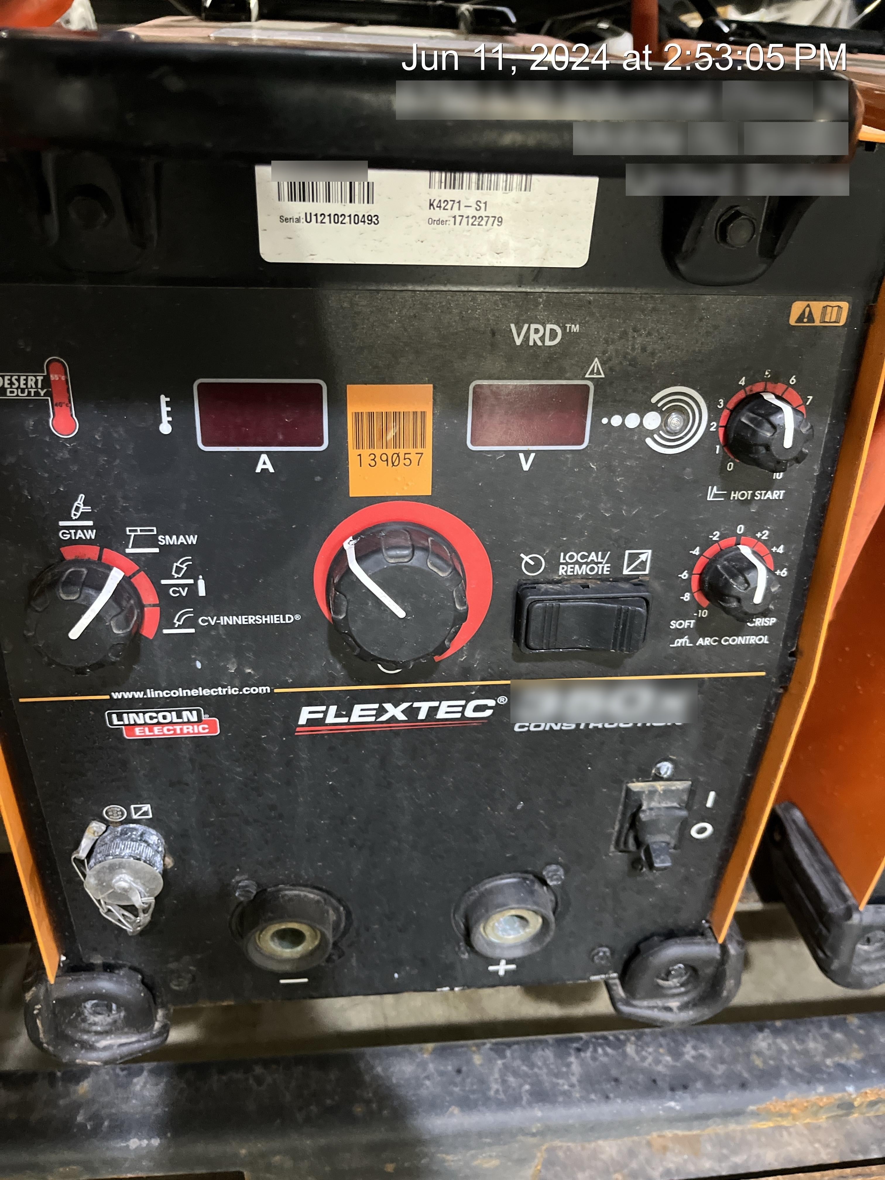 2021 LINCOLN ELECTRIC FLEXTEC 350X