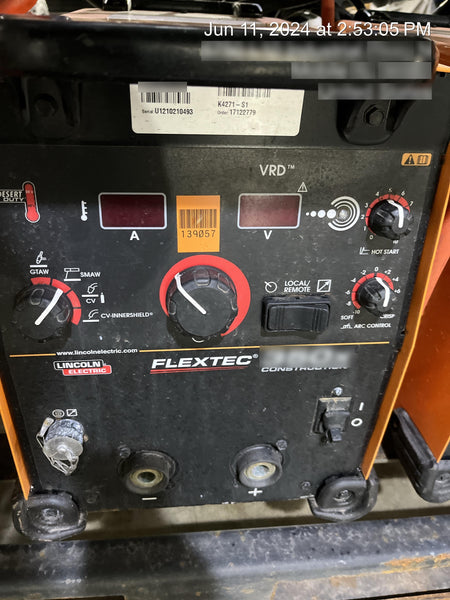 2021 LINCOLN ELECTRIC FLEXTEC 350X