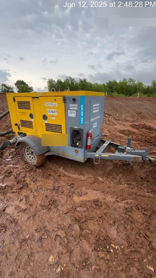2021 ATLAS COPCO PAS 100 HF CS Enclosed