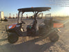 2021 Kubota RTV-X1140W-H Plastic Canopy, Windshield Acrylic Clear, LED Strobe Light, Wire Harness Kit, Back up Alarm