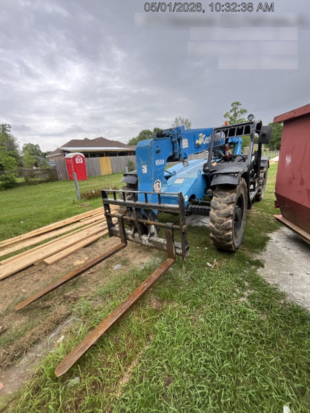 2018 Genie GTH-636 Genie GTH-636 w/Open ROPS, Solid Tires, Work Light/Beacon, 48" Carriage and Forks