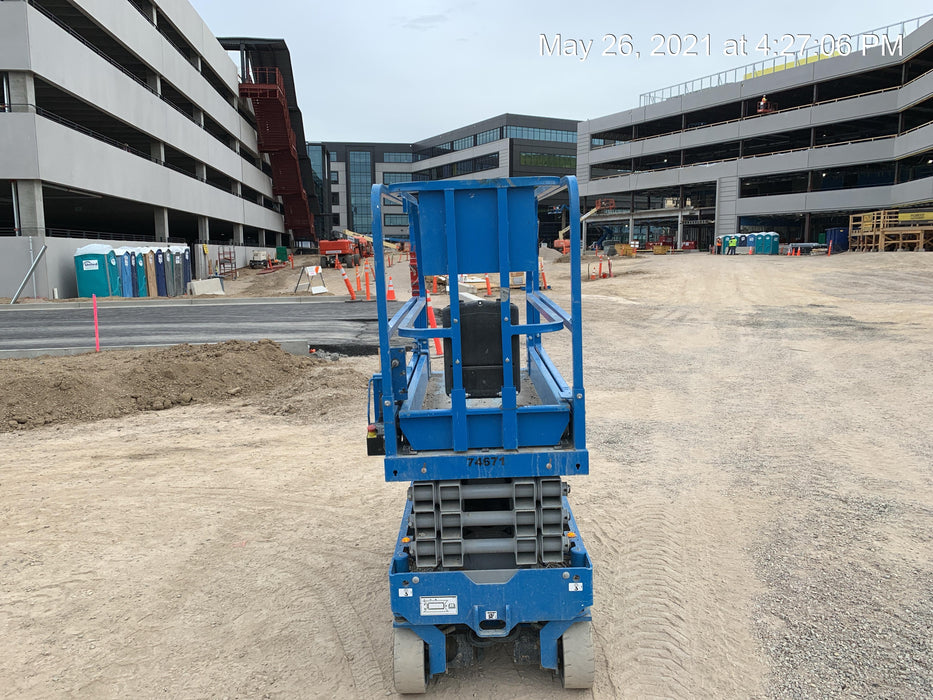 2020 Genie GS-1930 Fixed rails with chain entry gate - Pre A92.20