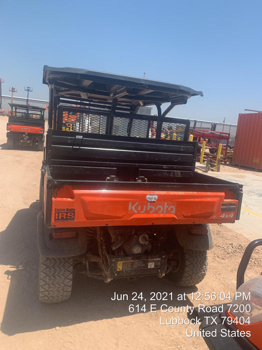 2020 Kubota RTV-X1140W-H Kubota RTVX1140WH 4wd Utility Cart, LED Strobe, Windshield Tempered Glass, Plastic Canopy, Wire Harness Kit, Backup Alarm