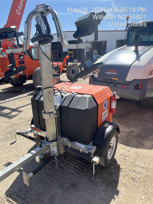 2024 Wanco WLTT-4MM4K Diesel, Deep Sea Controller, Shore Power Plug, Auto Start, (4) 350W LED Floodlights, 4kW Generator, 60 Gal Fuel Tank, 2" Ball, T3