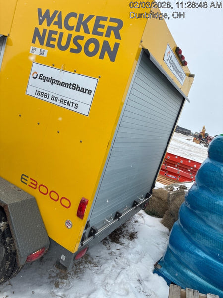 2019 WACKER NEUSON E3000