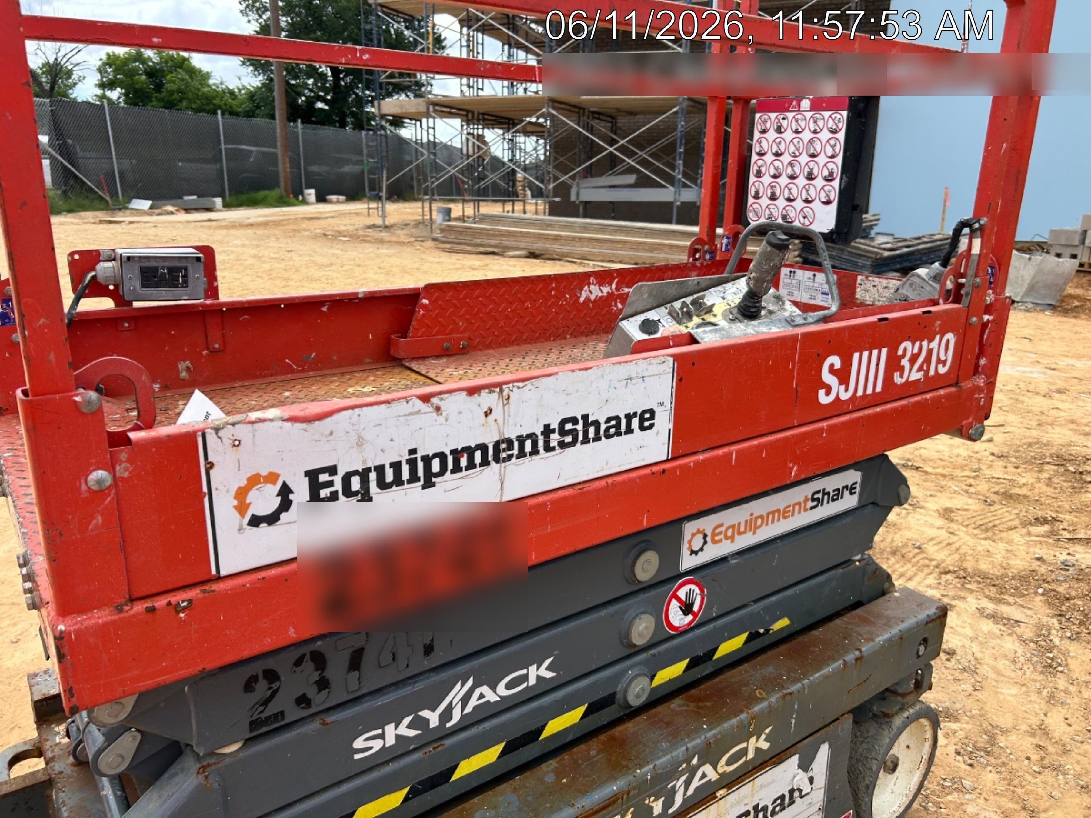 2019 Skyjack SJIII-3219 Skyjack SJIII3219 Standard w/Trojan Batteries
