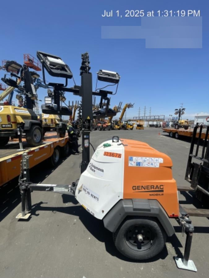 2023 Generac MLT2 Diesel, Flex Switch 120V Input, Powerzone Controller, (4) 320W LED Lights, 4kW Generator, 39.9 Gal Fuel Tank, 2" Ball, T3