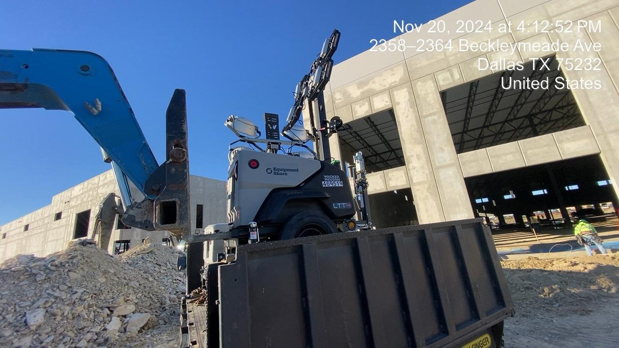 2024 Wacker Neuson LTT4 Diesel, Kohler KDW702, Deep Sea Controller, Auto Start, LED 320W, Bypass Outlet, T3