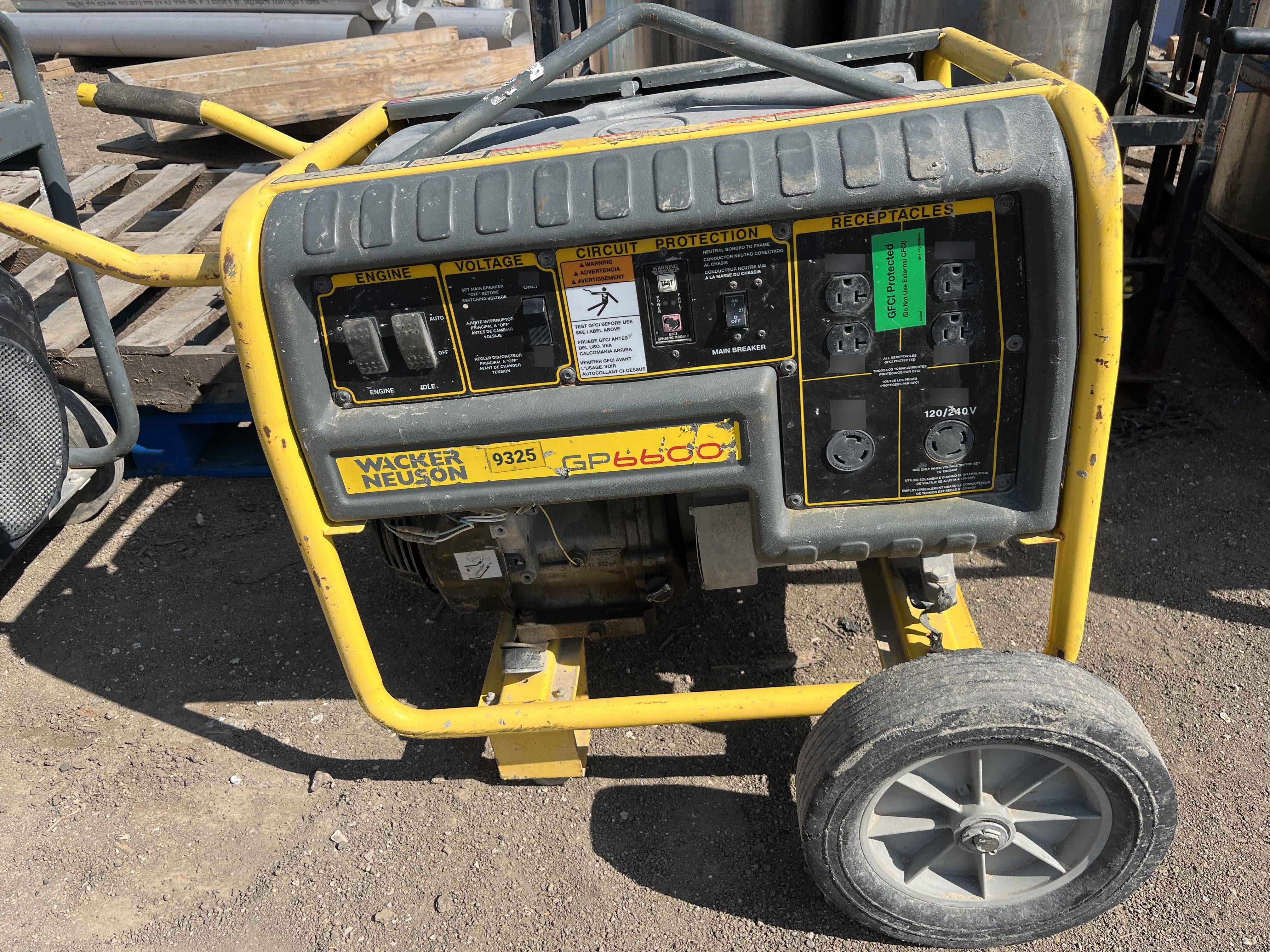 2018 WACKER NEUSON GP6600A