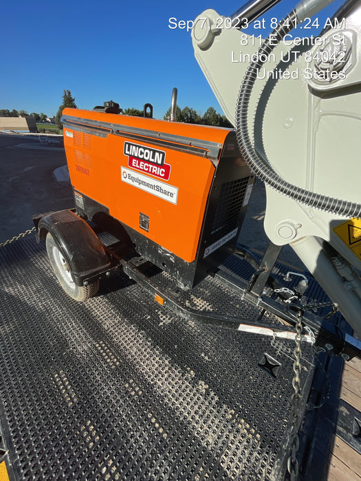 2022 Lincoln Electric LE400 Kubota V1505, Trlr, Cable Rack, Light Kit, ES Decals, T3