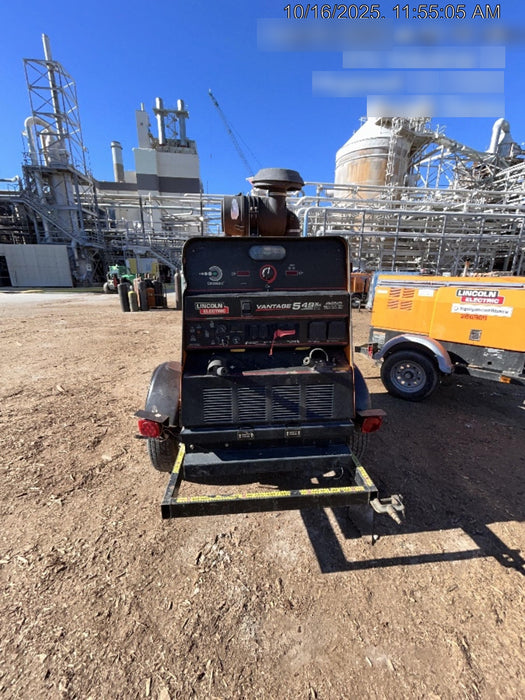 2021 Lincoln Electric Vantage 549X Ready Pak 3, ORANGE (includes trailer, cable rack, fender light kit)