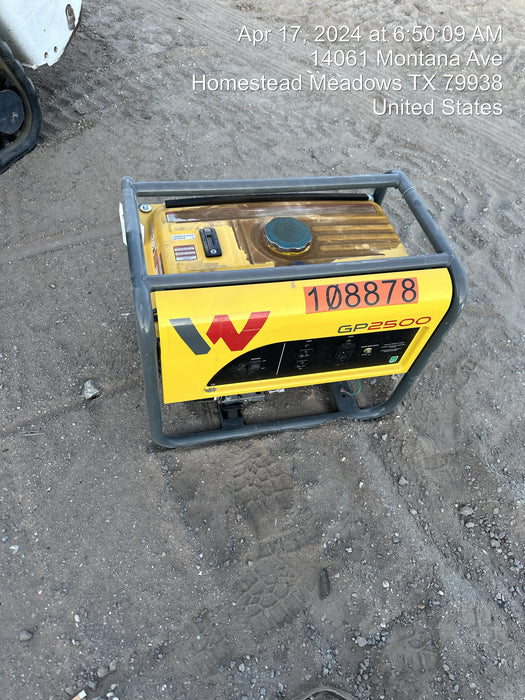 2020 WACKER NEUSON GP2500A