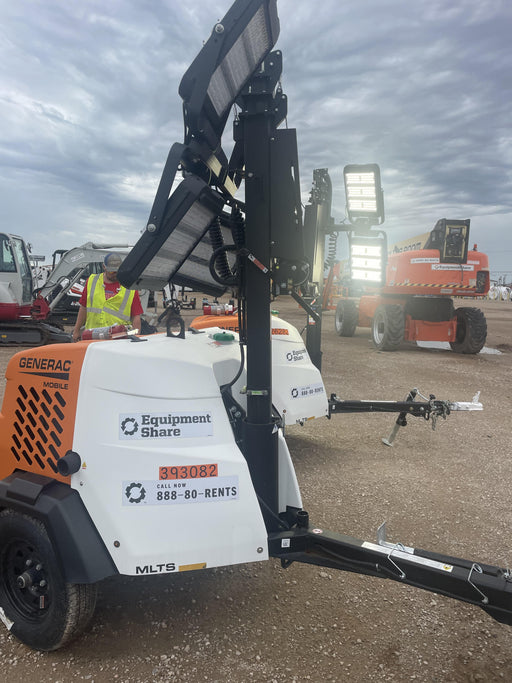 2024 Generac MLT2 Diesel, Flex Switch 120V Input, Powerzone Controller, 
(4) 320W LED Lights, 4kW Generator, 39.9 Gal Fuel Tank, 2" Ball, T3