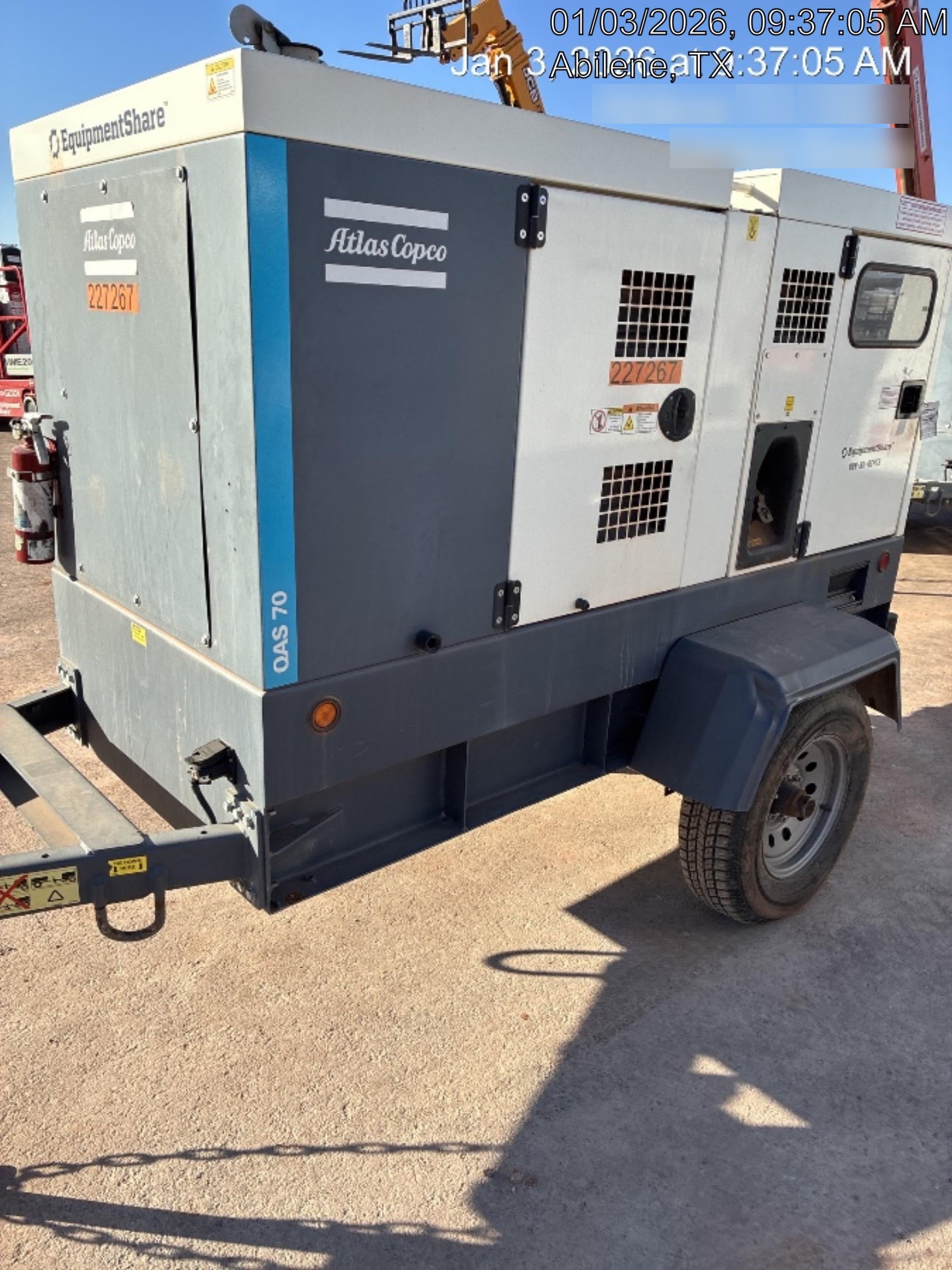 2022 ATLAS COPCO QAS 70