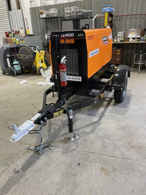 2022 Lincoln Electric LE400 Kubota V1505, Trlr, Cable Rack, Light Kit, ES Decals, T3