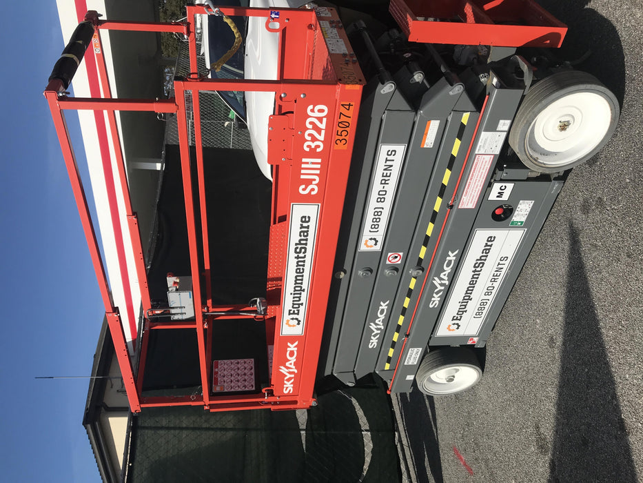 2019 Skyjack SJIII-3226 Standard Options, Trojan Batteries