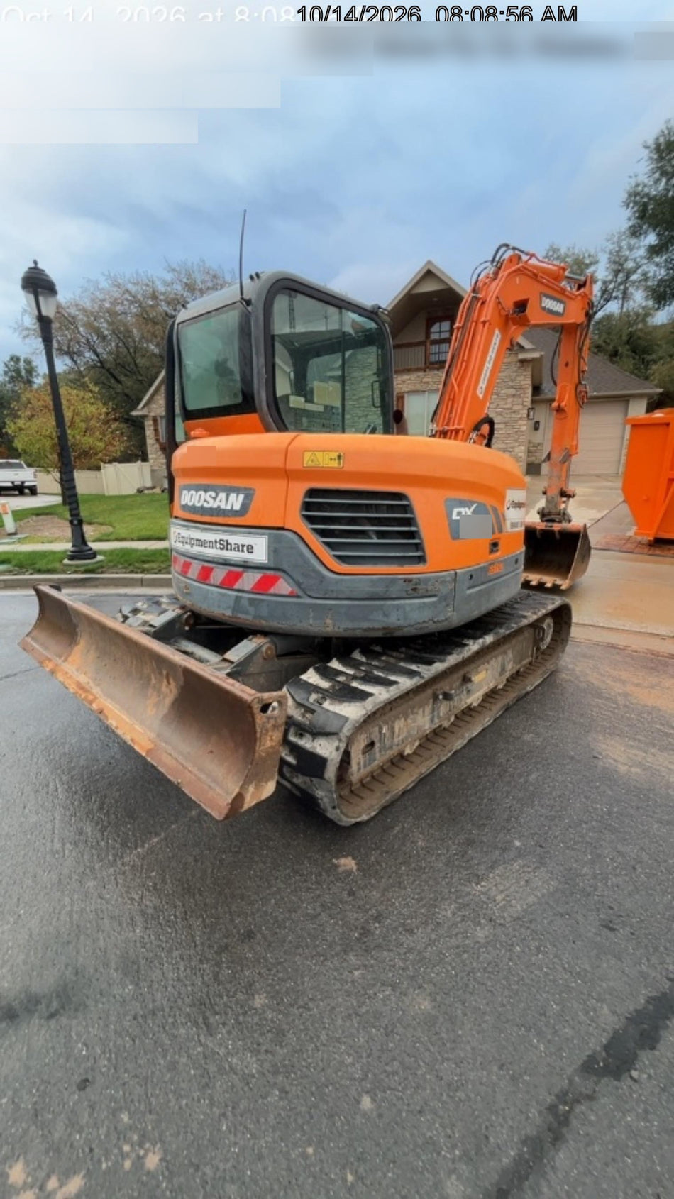 2020 DOOSAN DX85R-3