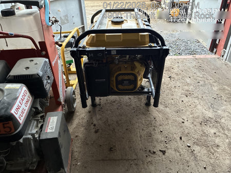 2023 Atlas Copco P6500W 5.5kW, AC390FD Gasoline Engine, Wheel & Handle Kit, (2) 120V Duplex 15A + (1) 120/240V 30A Twist Lock