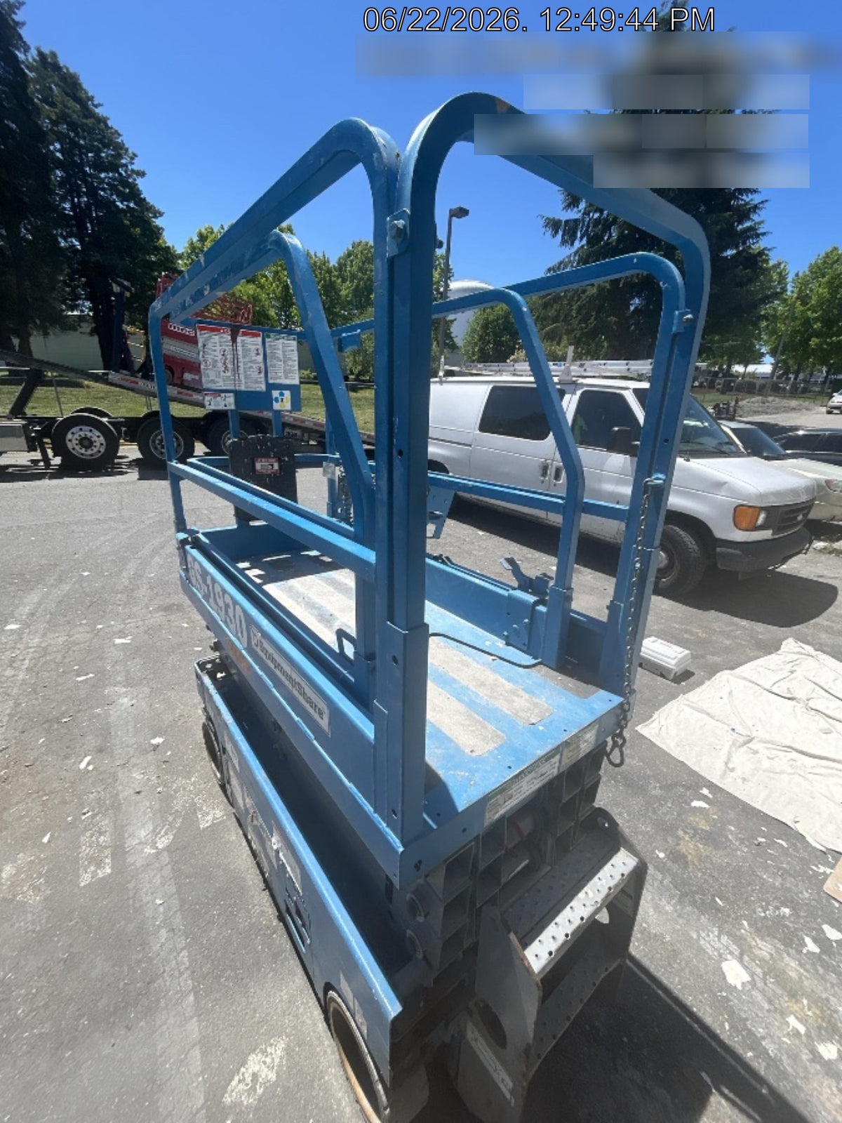 2020 Genie GS-1930 Standard Machine, 800W Inverter