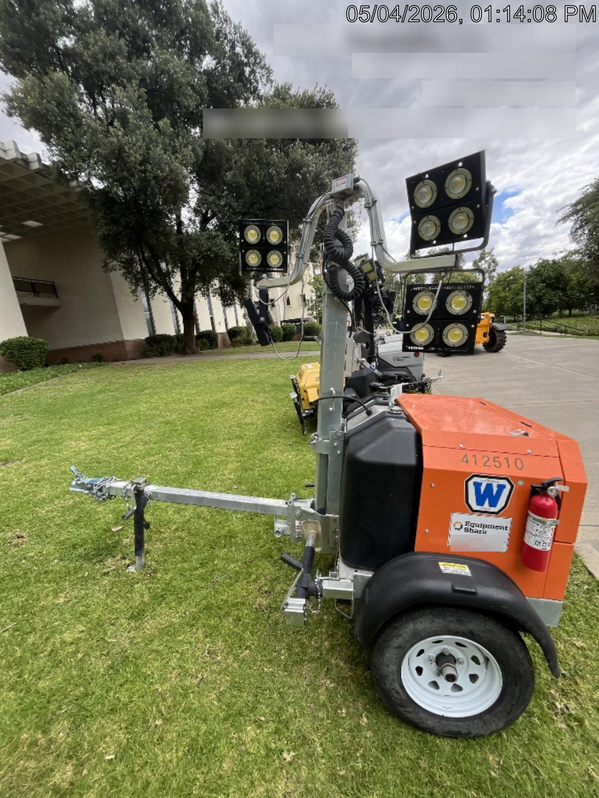 2024 Wanco WLTT-4MM4K Diesel, Deep Sea Controller, Shore Power Plug, Auto Start, (4) 350W LED Floodlights, 4kW Generator, 60 Gal Fuel Tank, 2" Ball, T3