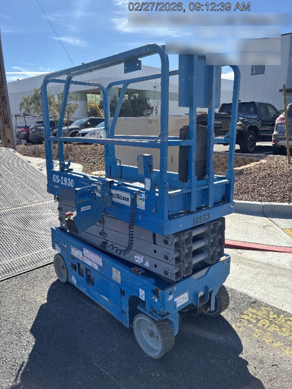 2018 Genie GS-1930 Genie GS-1930 Scissor Lift w/Standard Options