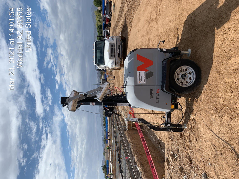 2019 Wacker Neuson LTV6K-LED Standard LED Towable Light Tower w/None